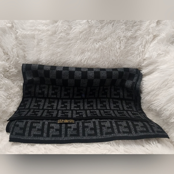 Fendi Accessories - Fendi Wool Scarf